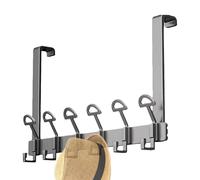 Générique Support de suspension de porte, crochet de porte, Support de suspension de robuste, avec dessus arrondi pour salon, salle de bain, chambre à coucher, cintre de cuisine, serviettes, chape