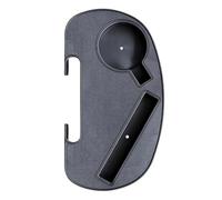 Générique Support De Table Portable avec Fente Porte-Gobelet pour | Plateau Pour Chaise Longue D'extérieur Pour Jardin Patio Camping Pêche Tailgating Porche Terrasse Piscine Plage