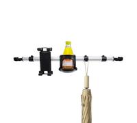 Générique Support de Tablette pour Voiture - Télescopique avec Crochet Et Porte-gobelet | Support Téléphone Tablette pour Appui-Tête Auto | pour Camion SUV Berline Voyage Bouteille Eau