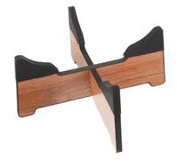 Générique Support de Tambour à Langue en Bois et Silicone Structure Stable, Installation Facile, pour Affichage et Performance Musicale