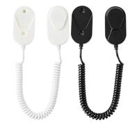 Générique Support De Télécommande - Support De Télécommande TV | Clip De Corde À Ressort Rétractable 40 G, Rangement Mural Pour La Maison, Organisateur De Contrôle, Corde À