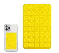 Générique Support de téléphone à Ventouse, poignée Collante en Silicone pour téléphone,Étui de à Ventouse, Support Amovible | Support d'accessoires de Double Face pour la Maison, Le dortoir