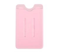 Générique Support de Téléphone Adhésif en Silicone Rose Portable et Pratique Pochettes pour Cartes de Crédit, pour Téléphone Portable Design Créatif et Moderne