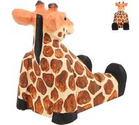 Générique Support de Téléphone de Bureau en Bois de Girafe Support de Téléphone Portable Stable et Décoratif pour Maison Bureau et Chambre Accessoire Pratique pour Smartphone