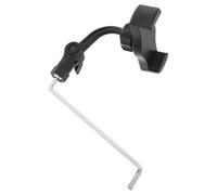 Générique Support de Téléphone de Lyre pour Saxophone Alto, Clip Robuste Noir Angles Réglables, Porte-lyre Compact et Portable, pour Lire Partitions et Accompagner Performances Musicales