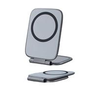 Générique Support De Téléphone De Voiture 2 Pièces, Support De Téléphone De Voiture Magnétique Pliable Ultra-Mince, Nouvel Aimant Téléphones Double Face pour Ordinateur Portable De Salle Sport