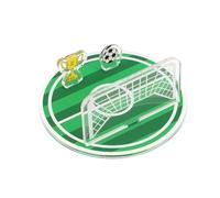 Générique Support de Téléphone en Acrylique pour Bureau, Décoration Football Thème Coupe du Monde, Présentoir Ballon de Foot, Accessoire Présent Fan de Foot, Compatible avec Smartphones