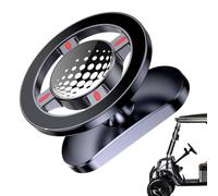 Générique Support De Téléphone Magnétique pour Chariot De Golf en - Support Rotatif À 360 Degrés pour | Suport Pliable Portable, Base Magnétique Robuste N52 pour