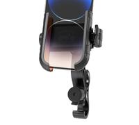 Générique Support De Téléphone Moto | Pince Portable Rotative Antichoc | Support Téléphone Trottinette Électrique Anniversaire, Course, Navigation, Trajet, Tourisme, Sport,