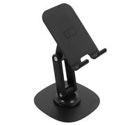 Générique Support de Téléphone Pliable et Stable en Abs et Fer Rotation 360° pour Bureau, Maison Voyage
