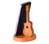 Générique Support de téléphone Portable en Forme de Guitare, Support de téléphone de Style Guitare pour Bureau | Ornement de Support de en Bois - Support de pour Instruments créatifs, magnif