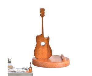 Générique Support de téléphone Portable en Forme de Guitare, Support de téléphone de Style Guitare pour Bureau | Support de Support pour Smartphone en Bois - de pour Instruments créatifs,