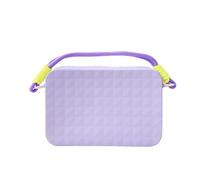Générique Support de téléphone portable en silicone - support de téléphone portable | Accessoires de Suppořt de Téléphoñe pour sacs de plage, breloque de portefeuille avec insert en silicone souple