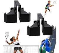 Générique Support de Téléphone Portable pour Clôture Support de Caméra de Tennis Imprimé en 3D pour L'analyse des Matchs, la Pratique du Streaming en Direct, Sport, Volley-Ball, Badminton (Noir*2)