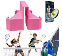 Générique Support de Téléphone Portable pour Clôture Support de Caméra de Tennis Imprimé en 3D pour L'analyse des Matchs, la Pratique du Streaming en Direct, Sport, Volley-Ball, Badminton (Rose)
