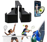 Générique Support de Téléphone Portable pour Clôture Support de Caméra de Tennis Imprimé en 3D pour L'analyse des Matchs, la Pratique du Streaming en Direct, Sport, Volley-Ball, Badminton (Noir)