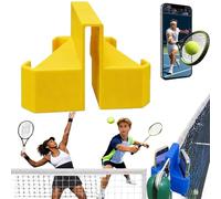Générique Support de Téléphone Portable pour Clôture Support de Caméra de Tennis Imprimé en 3D pour L'analyse des Matchs, la Pratique du Streaming en Direct, Sport, Volley-Ball, Badminton (Jaune)