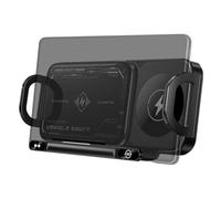 Générique Support De Téléphone Portable/Tablette Intelligent 2024,Support De Chargeur De Voiture Rotatif sans Fil,Support De Téléphone Rotatif Automatique 2 en 1,Support De Téléphone À Charge Rapide