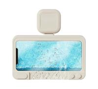 Générique Support De Téléphone pour Douche Étanche - Support De Téléphone À Ventouse avec Rotation 360° Et Haut-Parleur, Smartphone Douche Rotatif | pour Salle De Bain Cuisine Chambre