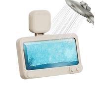 Générique Support De Téléphone pour Douche Étanche - Support Murale Rotation 360 pour Téléphone avec Haut-Parleur - de Smartphone de Douche Ultra-Mince | pour Salle de Bain Cuisine Dortoir Hôtel