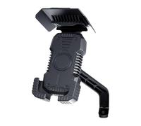Générique Support de téléphone pour Moto avec Pare- - Étanche et Anti-secousse | Support de Guidon de vélo | pour Moto, Scooter, vélo électrique, réglable pour Smartphones de 4,7 à 7,2 Pouces