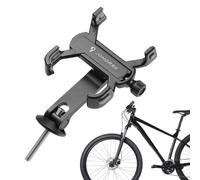 Générique Support de téléphone pour Moto, Clip de Guidon à 4 Griffes, Support de Guidon réglable Rotatif à 360 degrés pour Smartphones de 2,3 à 3,7 Pouces de Large, Clip de téléphone pour Scooter