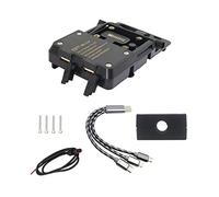Générique Support de téléphone pour Moto pour BMW R1200GS ADV F700GS F800GS pour Moto pour USB pour Chargeur pour Moto Mobile Phone Wireless Charging Holder Stand(USB 12mm Bracket)