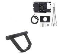 Générique Support de téléphone pour Moto pour Rebel 500 300 CMX500 CMX300 2017-2021 pour Moto Support de Navigation pour téléphone Portable Support de Charge sans Fil(22mm USB Stand)