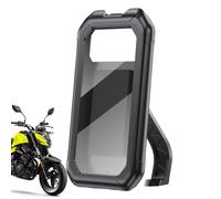 Générique Support De Téléphone pour Moto Rotation à 360°, 10-19 cm | Support Smartphone Scooter Vélo Cyclisme Sports Plein Air Randonnée Trajet Route Urbaine Rue