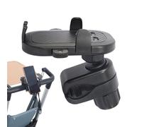 Générique Support de Téléphone pour Scooter Électrique,Pince Téléphone Flexible Scooter - Support Pivotant avec Clip pour Portable sur Vélo d'exercice et Navigation de