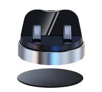 Générique Support de téléphone pour Voiture - Support Universel Navigation Rotation 360° de Tableau de Bord | pour Berline SUV Camping-Car Camion Console Centrale, Smartphone Et