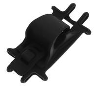 Générique Support de Téléphone Vélo avec Bandoulière en PU Noir, Fixation Sécurisée pour Smartphone, pour Guidon de Vélo et Caddies de Courses
