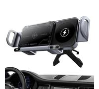 Générique Support De Téléphone Voiture Chargeur sans Fil - Charge Rapide 15 W, Serrage Automatique Pliable, Portable Véhicule avec Prise Stable | dans Système