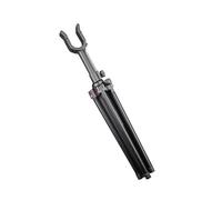 Générique Support De Trépied d'arc Classique Pliable, Support d'arc De Tir À l'arc en Alliage D'aluminium, for Le Stockage Intérieur des Clubs D'entraînement en Plein Air(Black)
