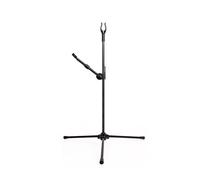 Générique Support De Trépied d'arc Pliable, Support d'arc De Tir À l'arc Facile À Transporter for Le Stockage Intérieur des Écoles De Clubs D'entraînement en Plein Air(Black)