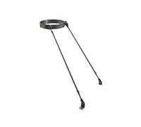 Générique Support de Tuyau de Cheminée Support Fixe pour Une Installation Sûre sur Le Toit et Le Mur - Supports de Toit Durables, Tailles de Tuyaux de 125-250 Mm,Hoop Dia-160mm(16cm)