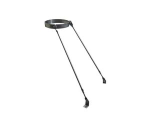 Générique Support de Tuyau de Cheminée Support Fixe pour Une Installation Sûre sur Le Toit et Le Mur - Supports de Toit Durables, Tailles de Tuyaux de 125-250 Mm,Hoop Dia-160mm(16cm)