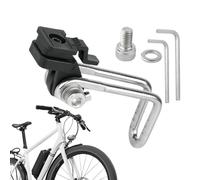 Générique Support D'éclairage De Fourche De Vélo - Support De SupportDe Phare De Fourche, Cadre De SupportDe Stable | ABS D'ingénierie, Acier, Accessoire De Visibilité De Conduite Sécurisé