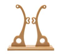Générique Support Décoratif D'éventail Chinois - Support D'affichage Pratique, Vitrine D'esthétique Classique, Panneau De Présentation D'accessoires De Poche Oriental Pliable En Bois Traditionnel | Ta
