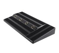 Générique Support D'effet pour Guitare Portable en Pe Noir Disposition Claire et Grosse Capacité pour Transport et Performances Live