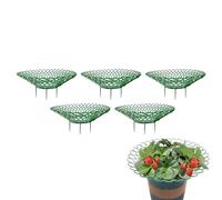 Générique Support des aux Fruits - Support de Plantation Fraises, Cadre Culture réutilisable | Cage du 10pcs Cadre Durable pour Le Balcon Jardin végétal Fleurs légumes