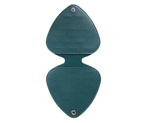 Générique Support d'étui pour médiators de Guitare, boîte de médiator de Basse, Clip Organisateur de médiators de Guitare Folk, Sac de plectres de Portable, boîte de Rangement de plectres en Cuir PU