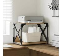Générique Support d'imprimante Chêne Artisanal 44 x 26 x 31.5 cm,Imprimantes, photocopieurs, scanners et fax,Accessoires pour imprimantes, copieurs et télécopieurs,Supports pour imprimante-882173