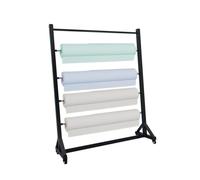 Générique Support D'organisateur Commercial for L'affichage, De Stockage Rouleaux Tissu avec Roue Universelle À 360 °(110x160cm)