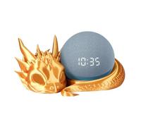 Générique Support Dragon pour Echo Dot 4e/5e, 3D Imprimé Support D'enceinte, Décoration De Bureau Créative De Dragon, Base pour Enceintes sans Fil