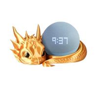 Générique Support Dragon pour Echo Dot 4e/5e, Support De Haut-Parleur Intelligent Imprimé en, Support De Dragon d'impression, Impression Innovante pour Bureau, Placement