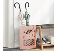 Générique Support d'umbrella Rose 28x12x41 cm en Acier,Porte-parapluies,2.65KG-868519