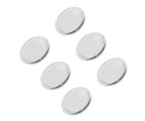 Générique Support en Silicone pour Faux Cils 6pcs, Palette Professionnelle pour Extensions de Cils, Améliore L'efficacité du Greffage, pour Salon de Beauté
