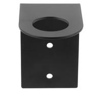 Générique Support et en Noir Acier Inoxydable Distributeur Mural Design Moderne et Élégant , Installation Facile pour Savonnette Liquide de Shampoing Salle Bain