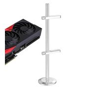 Générique Support GPU | Béquille Antidérapante Réglable Universelle avec Vérin | Support pour Carte,pour Montage de Station de Travail, Configuration Vidéo, Bureau, Battlestation, Bureau,